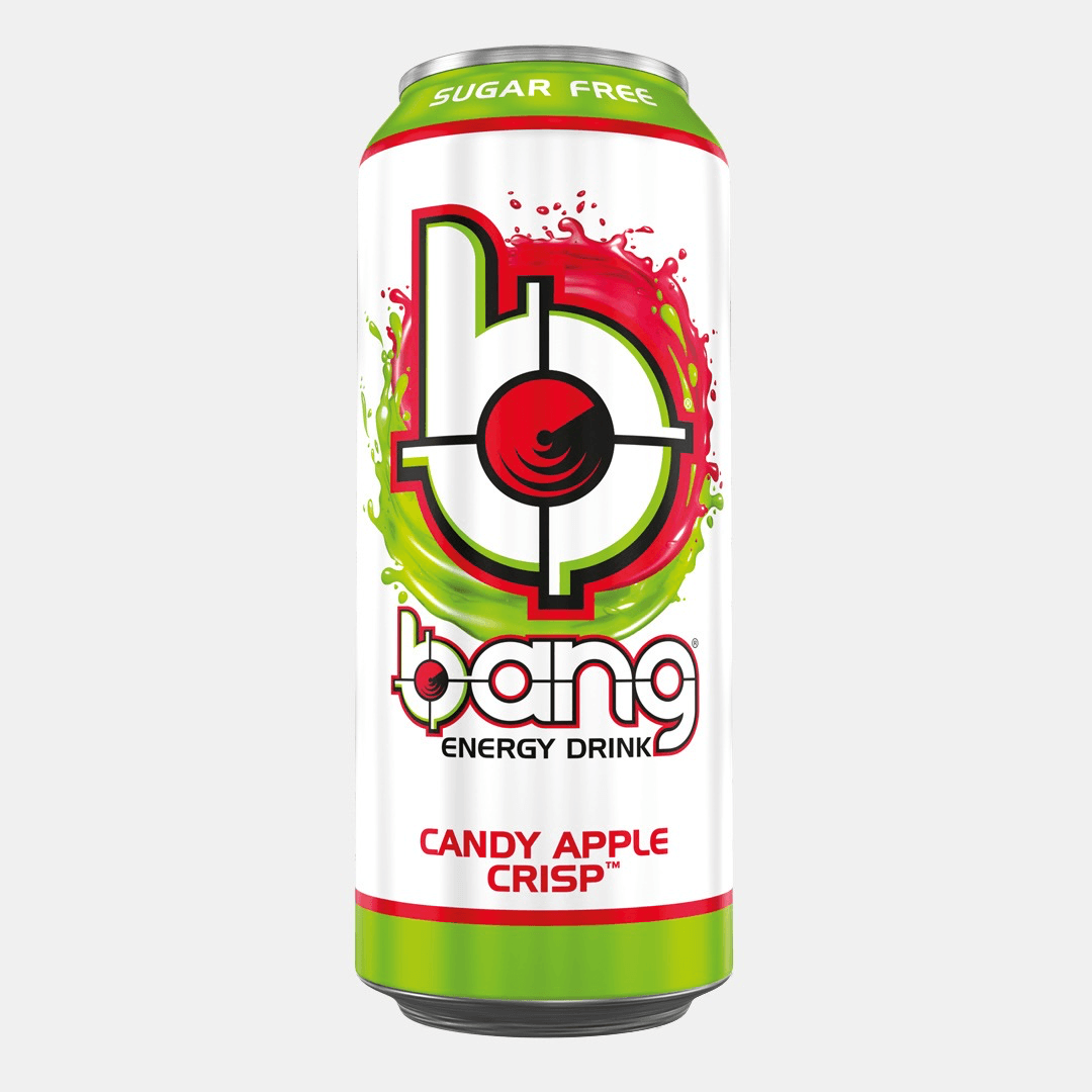 Candy Apple Crisp Bang Energy Drink - 12-Pack (500ml Cans) | UK Stock - Vending Superstore