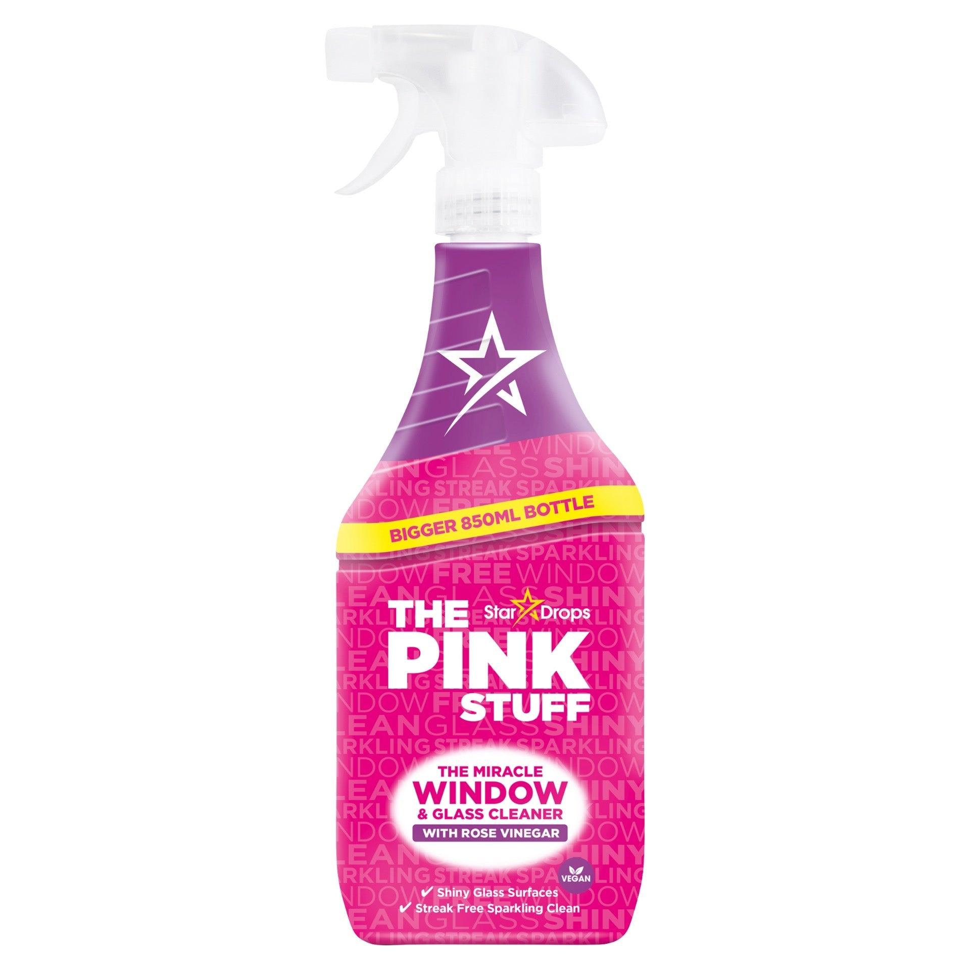 Stardrops The Pink Stuff Window Rose Vinegar Spray 850ml - Vending Superstore