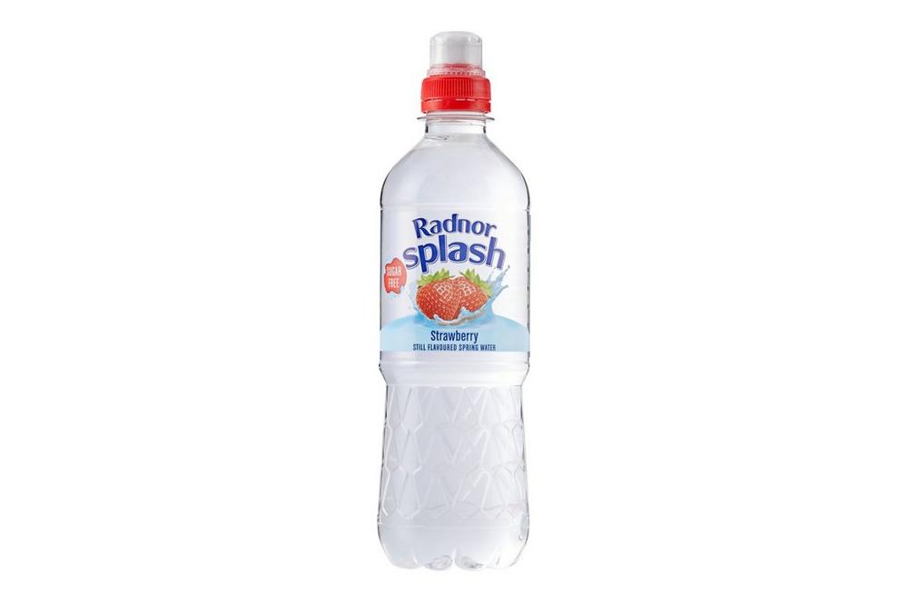 Radnor Splash Strawberry Sugar Free Flavoured Water, 24 x 500ml