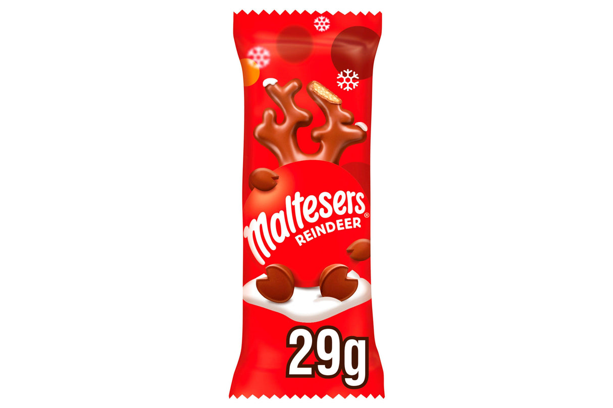 Maltesers Reindeer Chocolate Christmas Treat 29g (Box of 32)