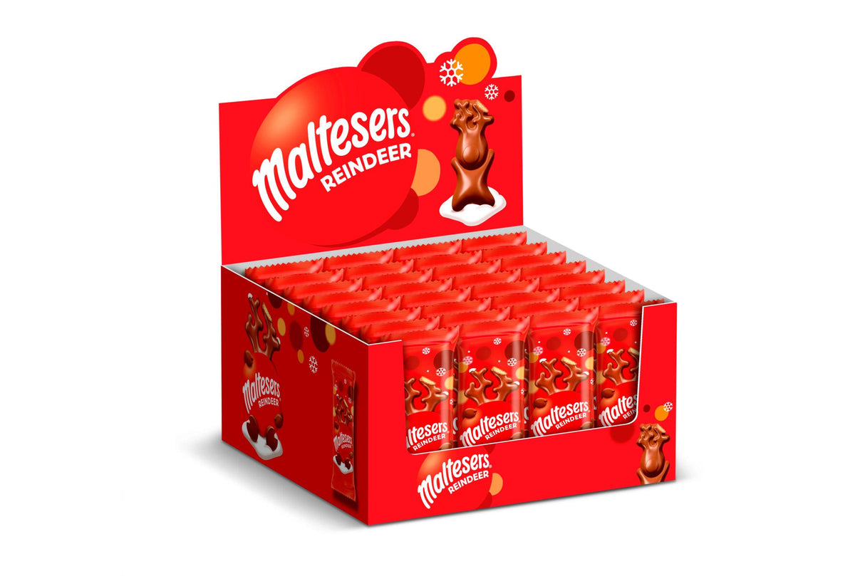 Maltesers Reindeer Chocolate Christmas Treat 29g (Box of 32)