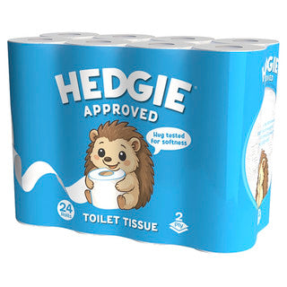Hedgie Toilet Roll 2-Ply - 24 Pack