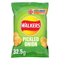 Walkers Pickled Onion Crisps 32.5g (Box of 32)