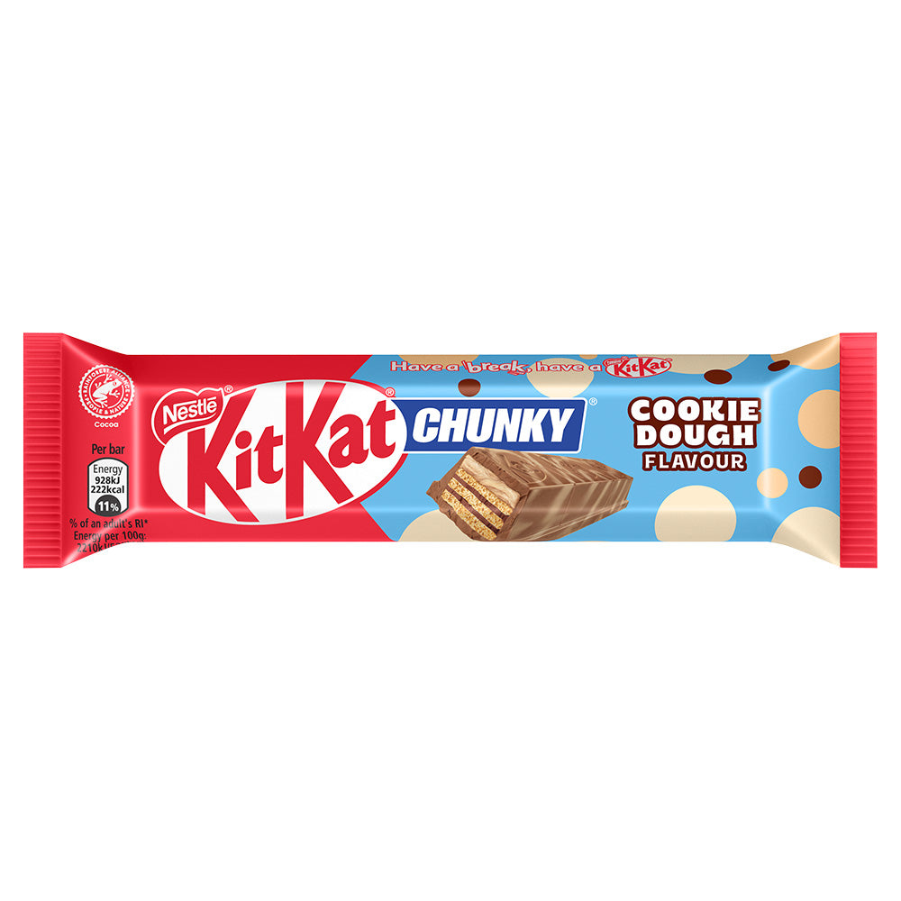 KitKat Chunky Cookie Dough Chocolate Bar 42g - Box of 24