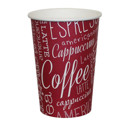 9oz Rosa Coffee Lovers Vending Cups - (Box of 1000)