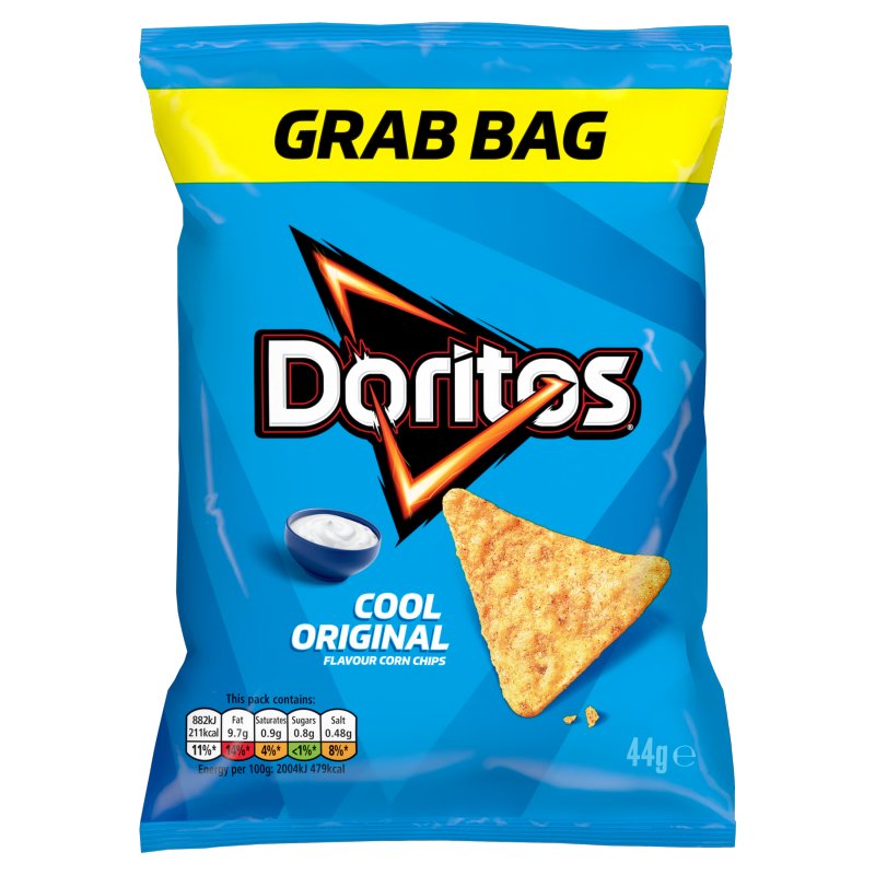 Doritos Cool Original Grab Bag 44g - Box of 32