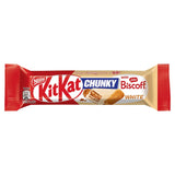 Kit Kat CHUNKY White Biscoff Chocolate Bar 42g (Box of 24)