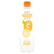 Get More Vits - Vitamin C Sparkling Orange 500ml (12 Pack) BEST BEFORE 04/26