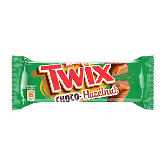 Twix Hazelnut Chocolate Bar - 2x23g (Box of 30)