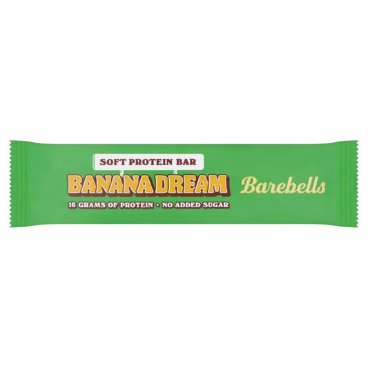Barebells Banana Dream Soft Protein Bars 55g – (Box of 12)