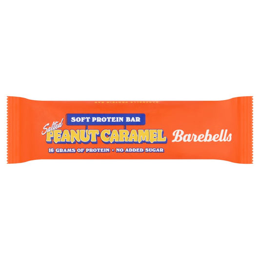 Barebells Salted Peanut & Caramel Soft Protein Bars 55g – (Box of 12)