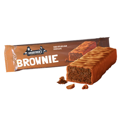 Broderick’s Chocolate Brownie Bars - 50g (Box of 20)