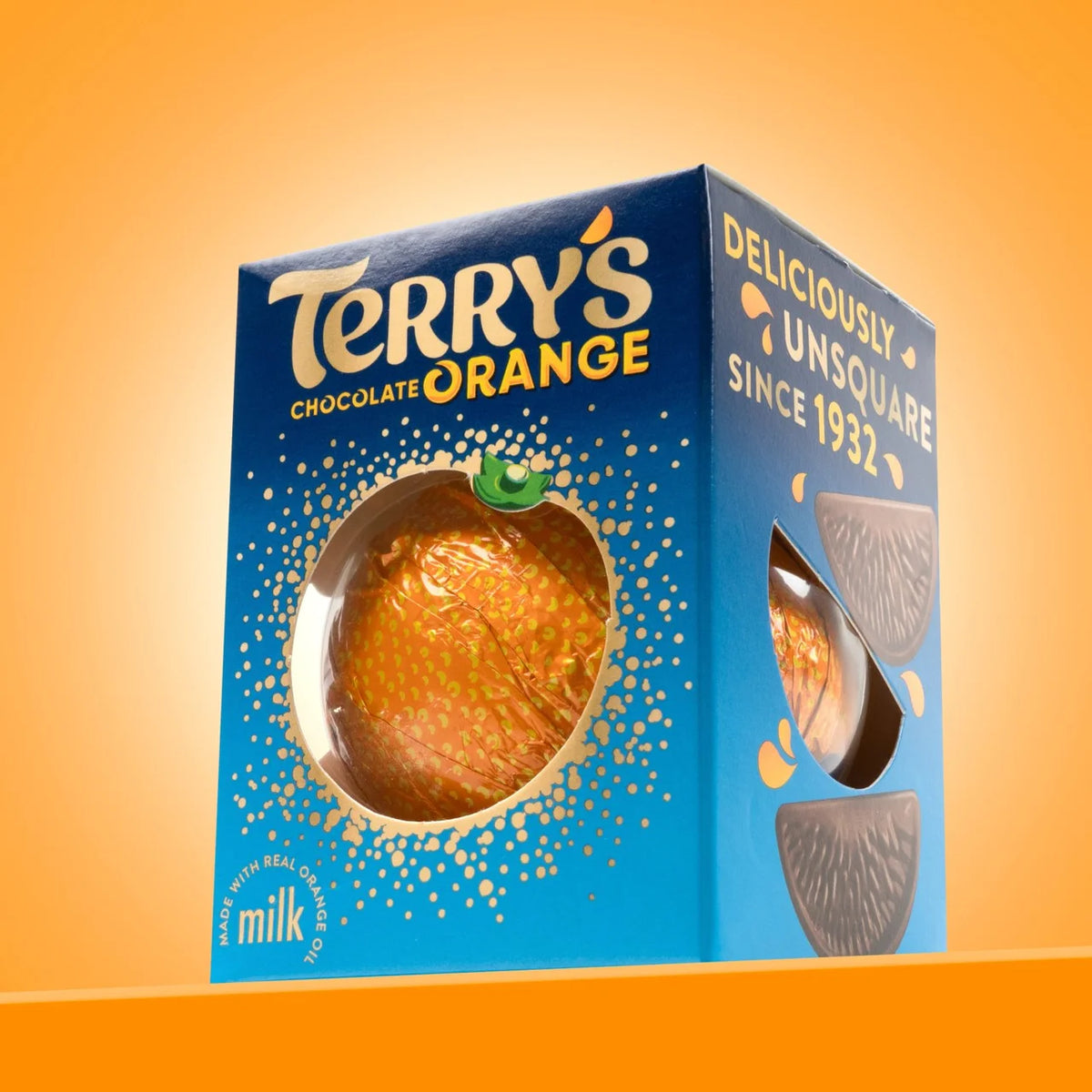 Terry's Milk Chocolate Orange Ball 145g (Box of 12)