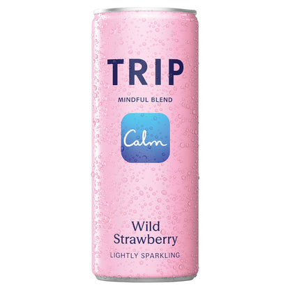 TRIP Mindful Wild Strawberry Can 250ml - Case of 12