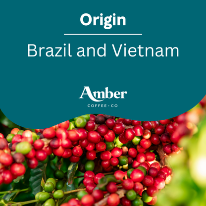 Amber Coffee Co - Everyday Blend - Premium Coffee Beans (Full Case or 1KG Bags)