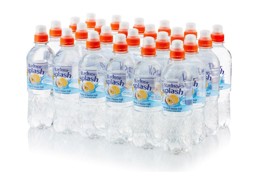 Radnor Splash Orange & Passion Fruit Sugar Free Flavoured Water, 24 x 500ml