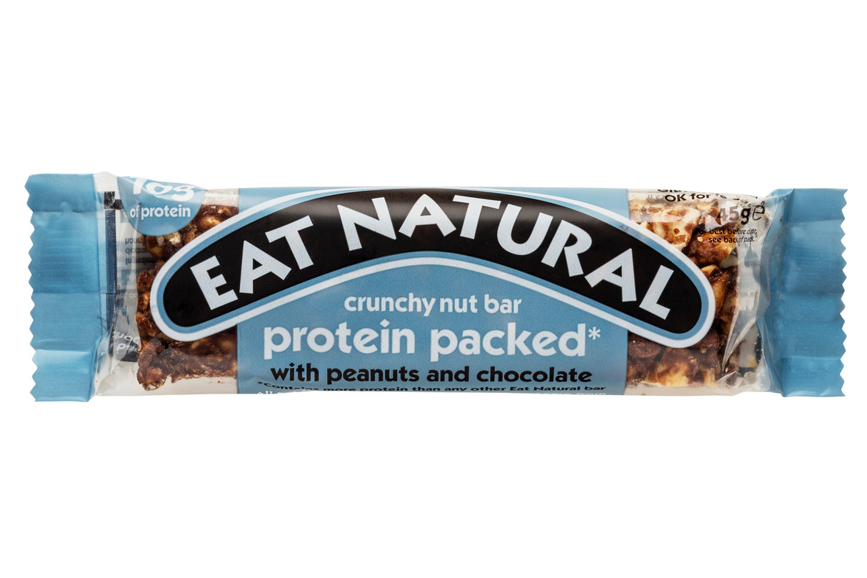 Eat Natural Peanut & Dark Chocolate & Protein Bar - 40g (Box of 12)