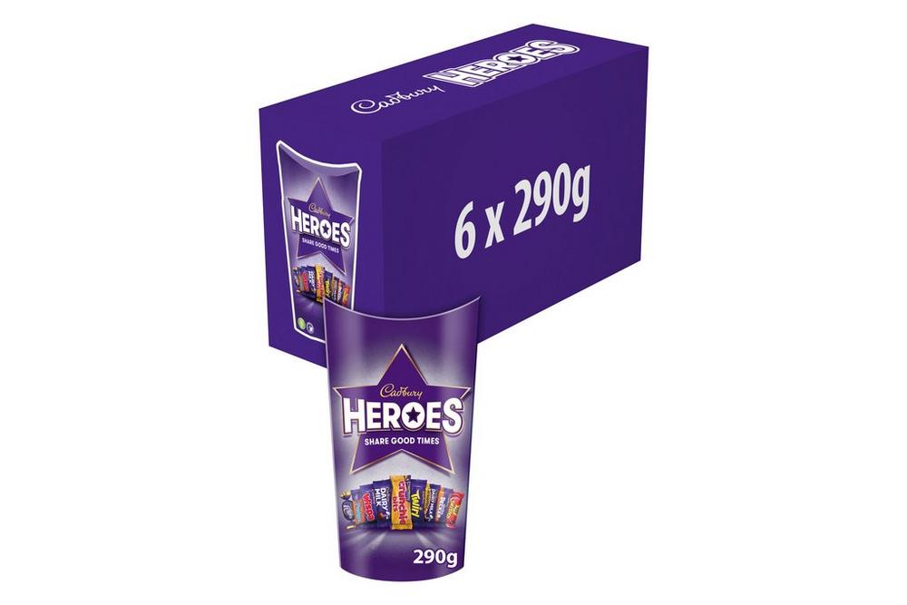 Cadbury Heroes Chocolate Box Carton 290g - Christmas Gifting