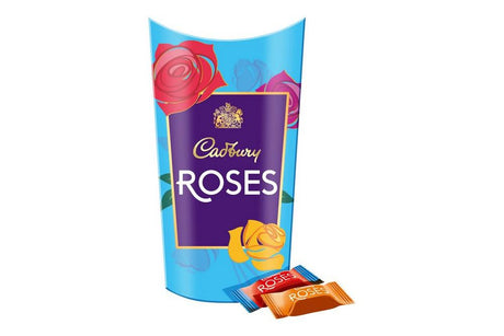 Cadbury Roses Chocolate Box Carton 290g - Christmas Gifting