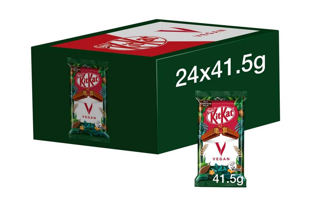 Kit Kat Vegan 4-Finger Bars - 41.5g (Box of 24)