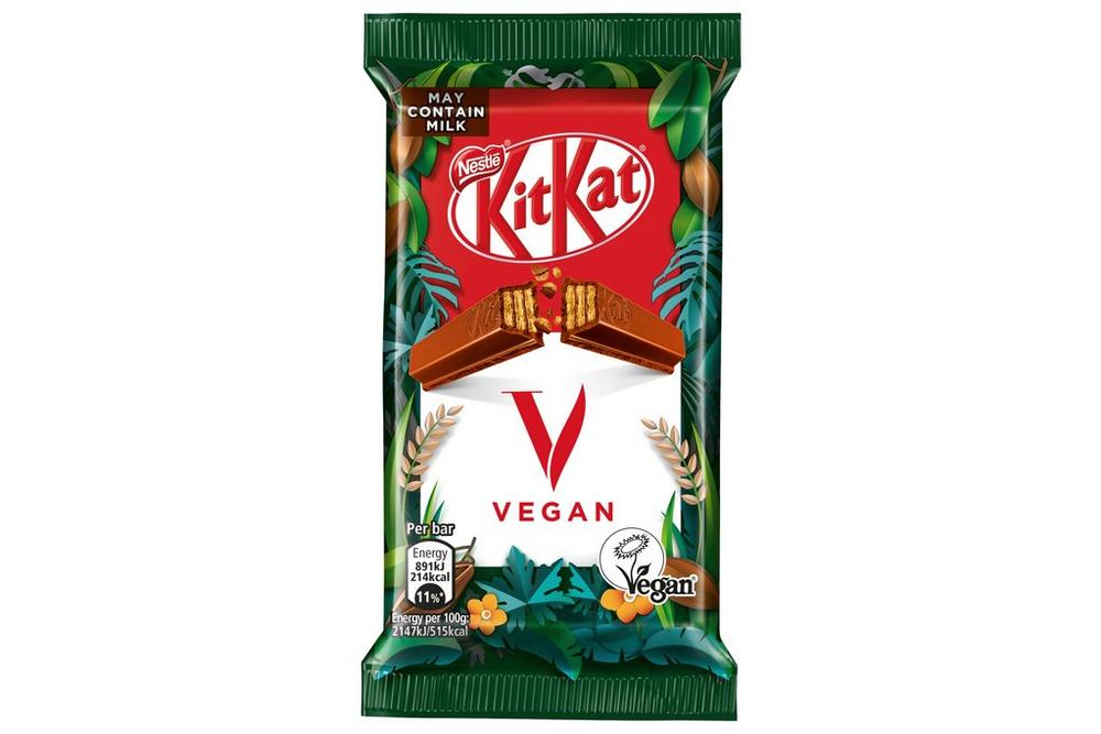 Kit Kat Vegan 4-Finger Bars - 41.5g (Box of 24)