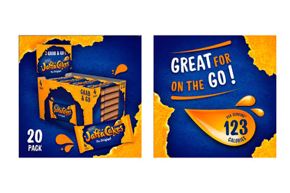 McVitie's Jaffa Cakes - Individually Wrapped 4-Pack Snack Packs (Box of 20)