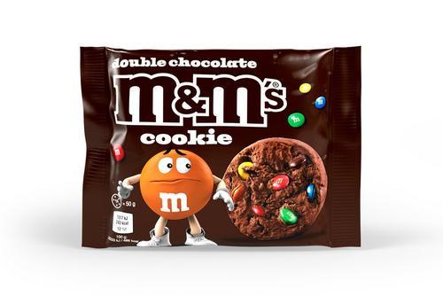 M&M's Individually Wrapped Double Chocolate Giant Cookies (20x50g) - Vending Superstore