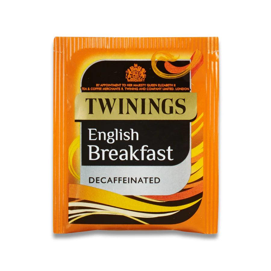 Twinings English Breakfast Decaffeinated Envelope Tea Bags - 20 Bags - Vending Superstore