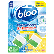 Bloo Toilet Blocks Lemon - 2 x 50g