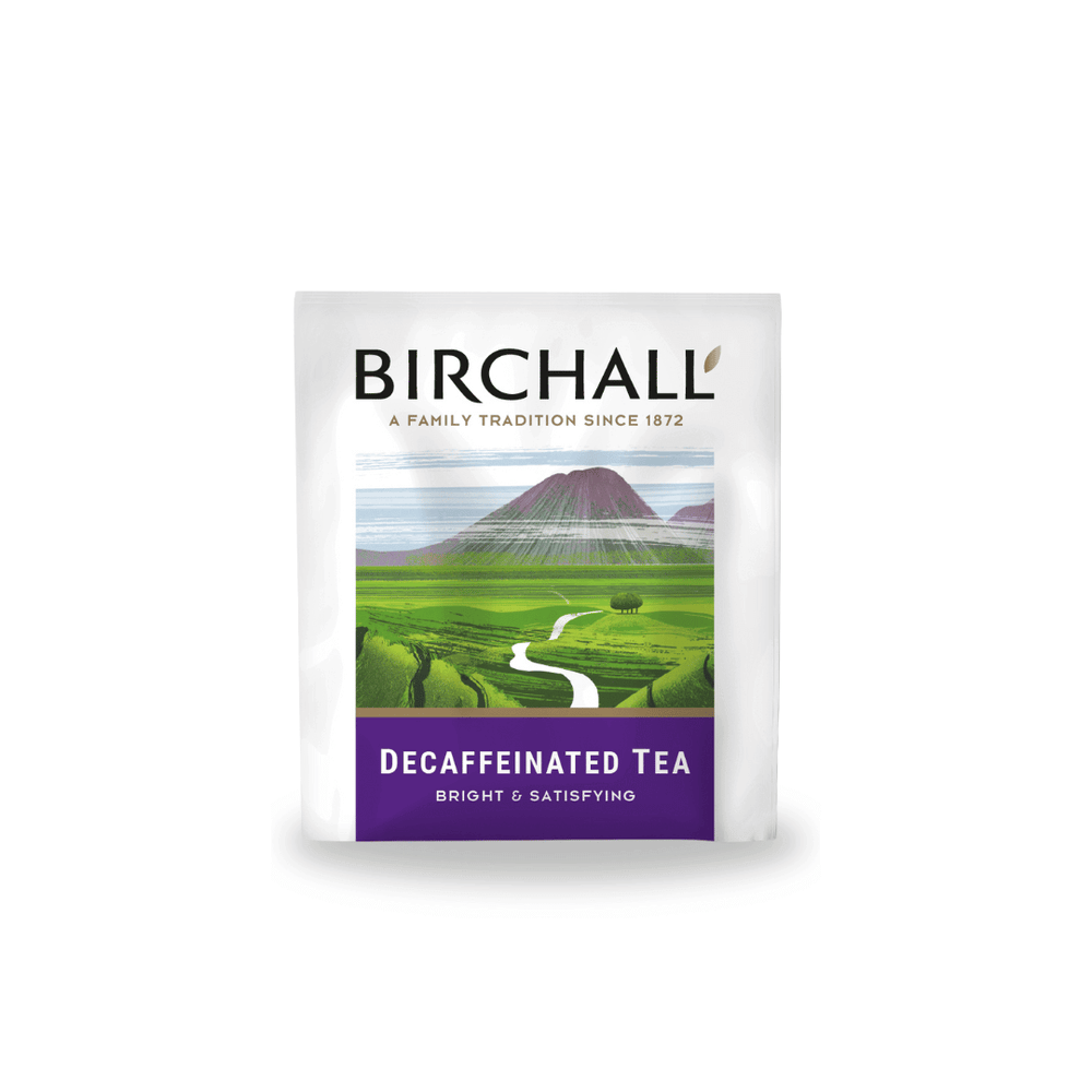 Birchall Tea -  Decaffeinated Tea - Individually Wrapped Envelope Tea Bags (Rainforest Alliance) - (Box of 250)