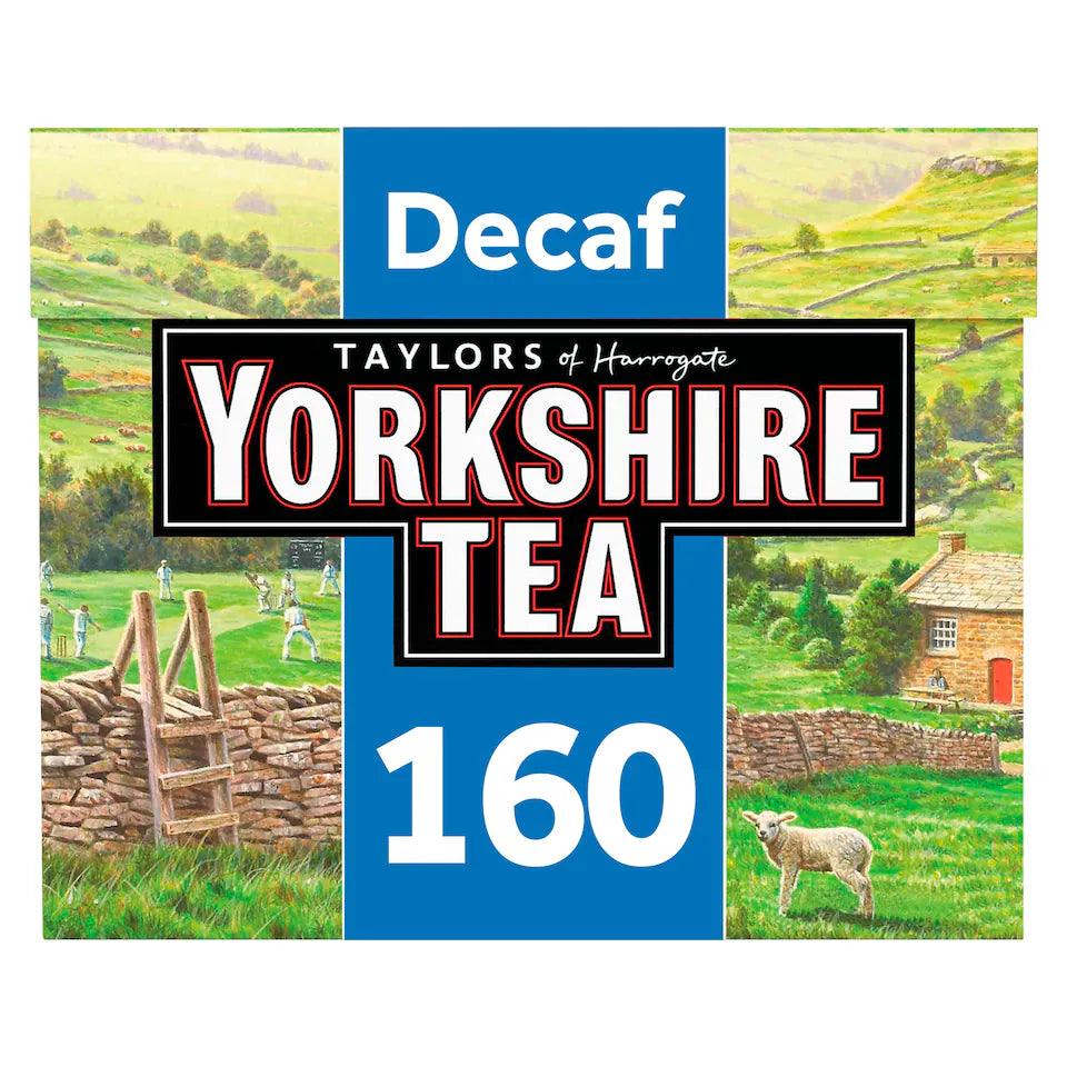 Yorkshire Tea Decaf Tea Bags - Pack of 160