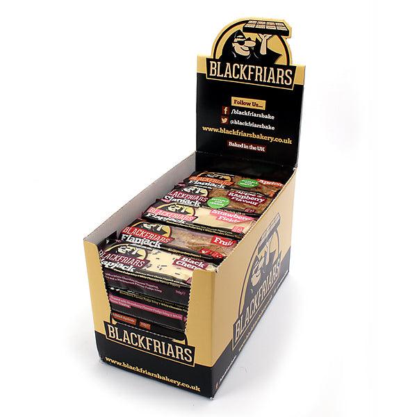 BlackFriars Individually Wrapped Flapjacks - Feeling Fruity Mix - Box Of 25 - Vending Superstore