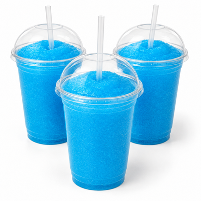 12oz Clear Plastic Slush Cups - rPET - Case of 1000