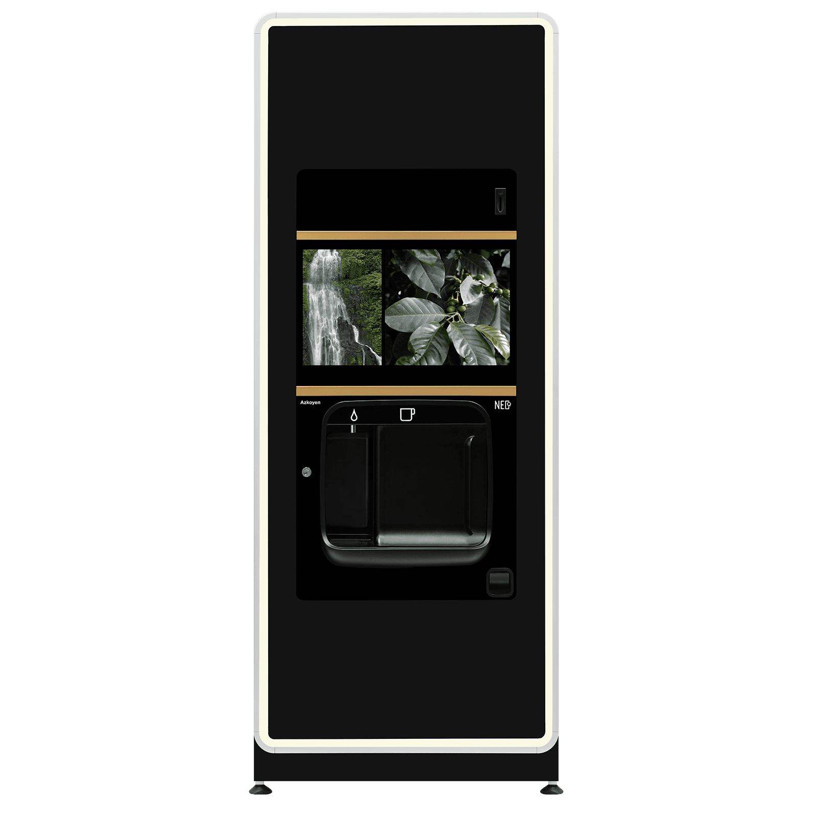 NEO Q - Coffee & Water Fountain - Hot Drinks Vending Machine - Vending Superstore