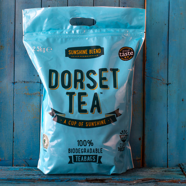 Dorset Tea Sunshine Blend: One Cup Tea Bags For Caterers - Bulk Bag - (Pack of 1100)