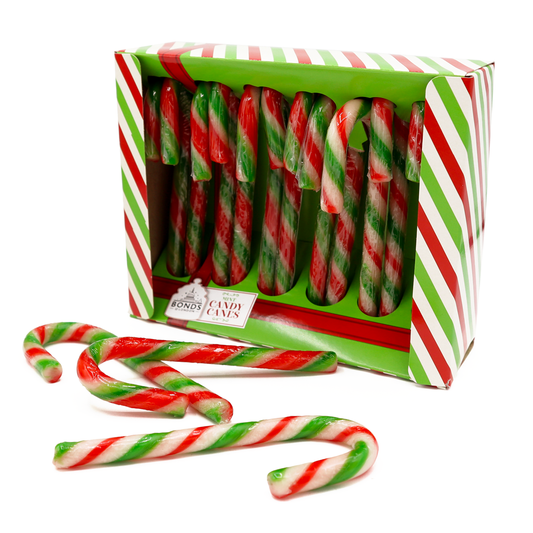Bonds Mint Candy Canes 120g (12 Pack)