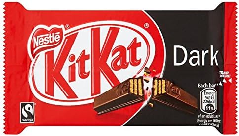 Kit Kat 4-Finger Dark - Box of 24 | Chocolate Bars