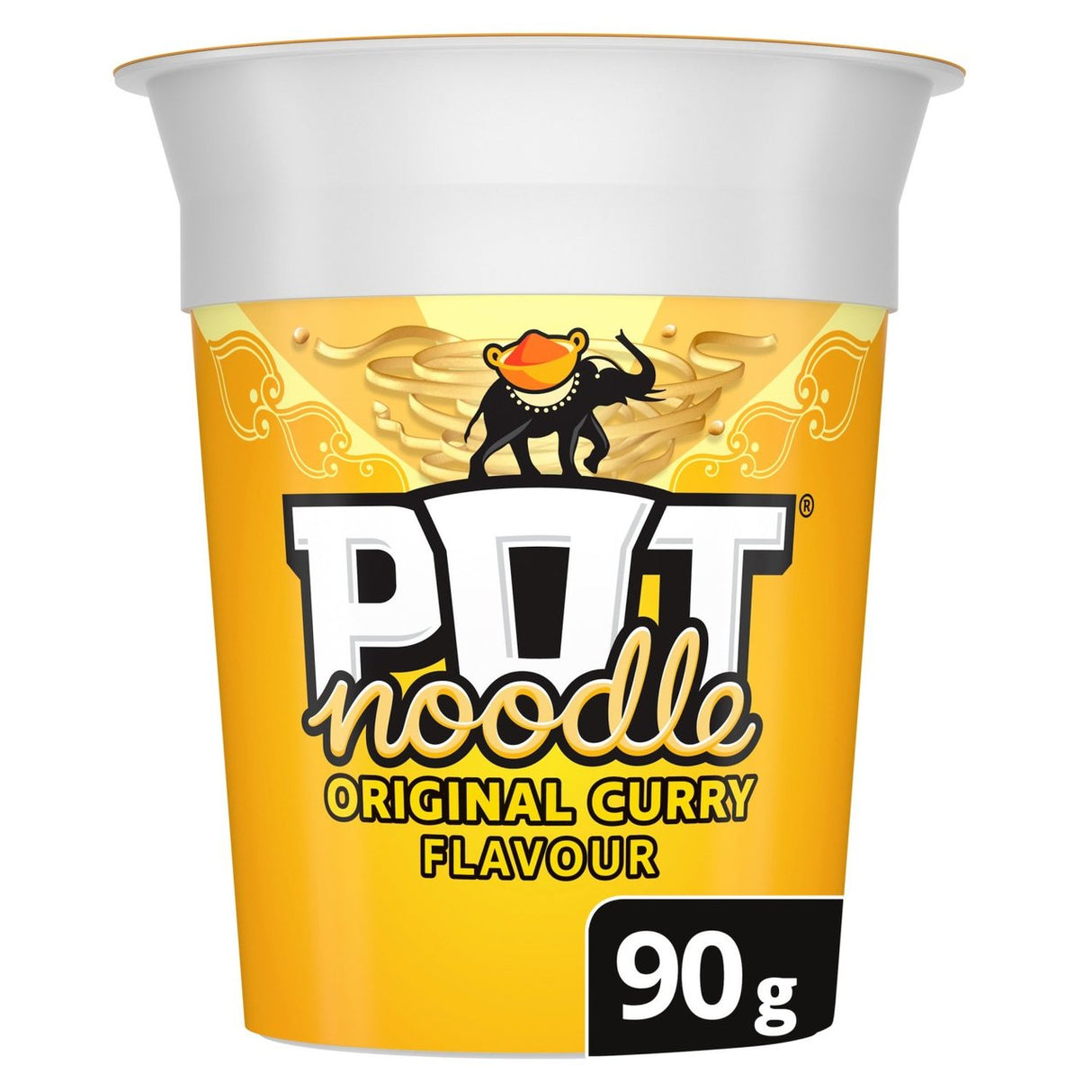 Pot Noodle - Original Curry Flavour - 90g (Pack of 12)