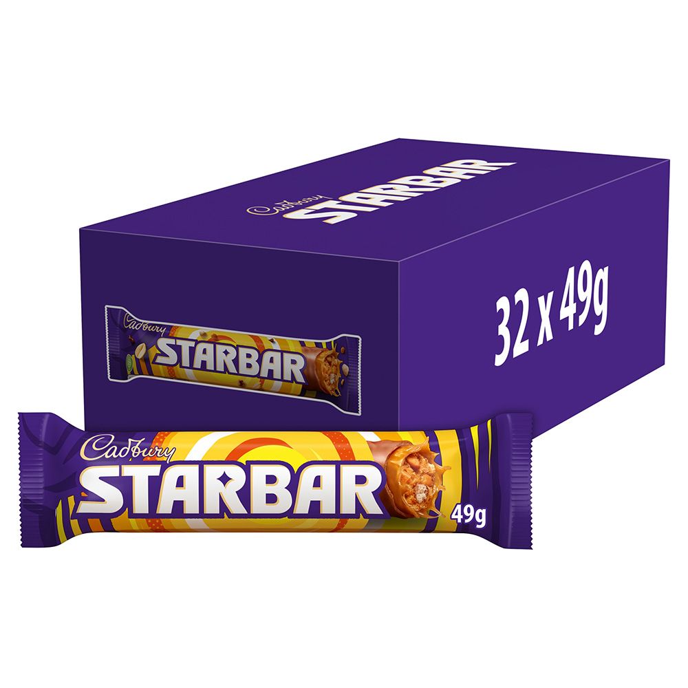 Cadburys Star Bar - 49g (Box of 32)