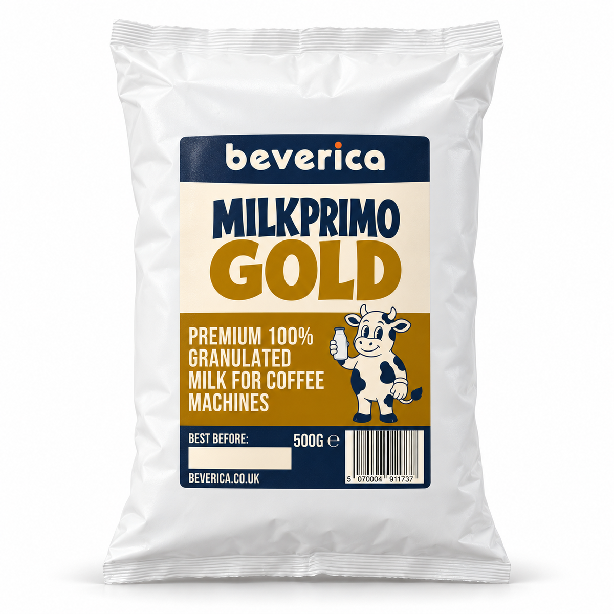 Beverica Milkprimo Gold Granulated Skimmed Milk Powder - 500g