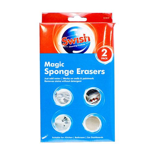 Swish Magic Sponge Erasers - 2 Pack - Vending Superstore