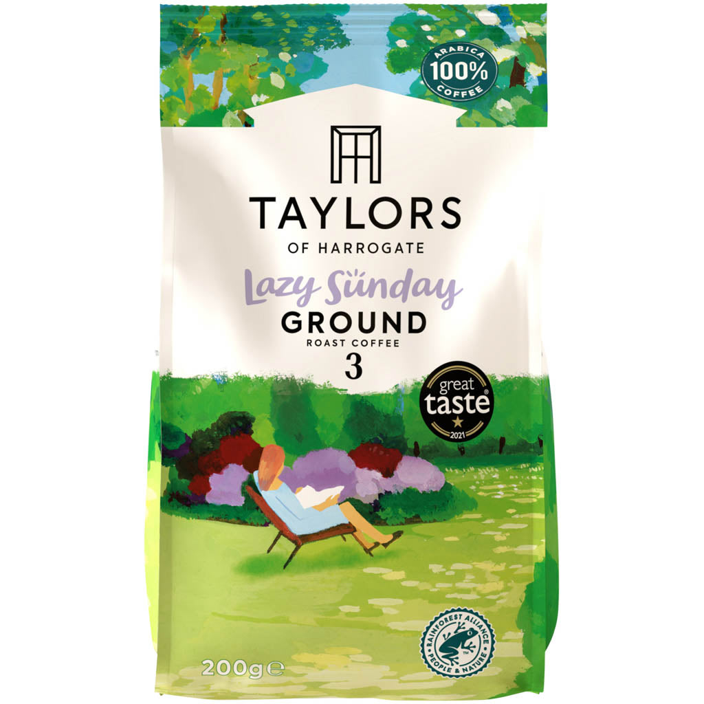 Taylors of Harrogate Lazy Sunday Ground Coffee 200g