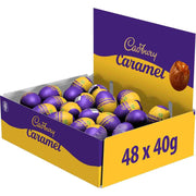 Cadbury Caramel Chocolate Eggs 40g (Box of 48)