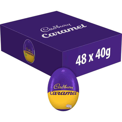 Cadbury Caramel Chocolate Eggs 40g (Box of 48)