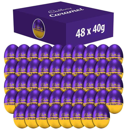 Cadbury Caramel Chocolate Eggs 40g (Box of 48)
