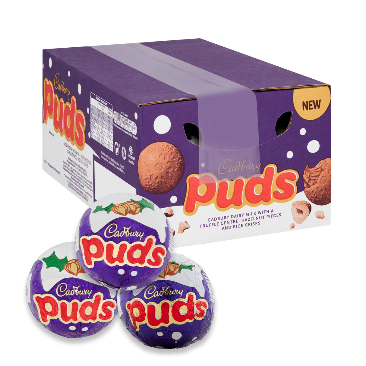 Cadbury Chocolate Puds (Box of 48)