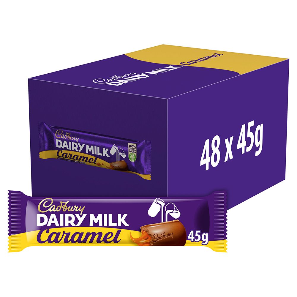 Cadbury Dairy Milk Caramel 45g (48 Pack)