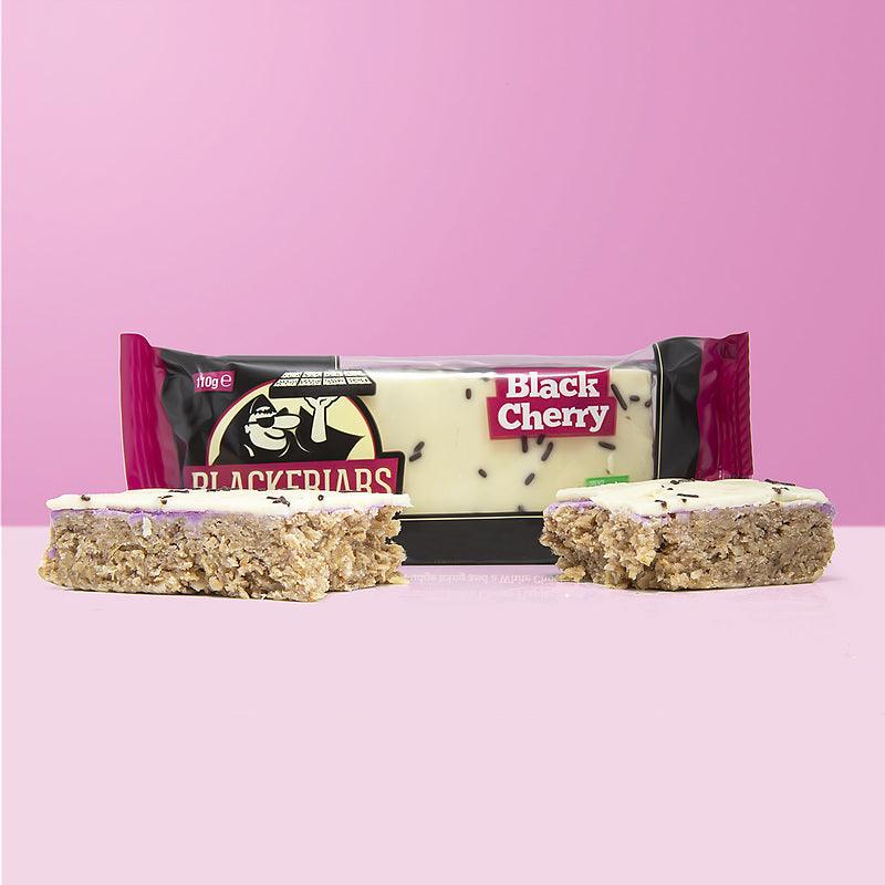 BlackFriars Individually Wrapped Flapjacks - Black Cherry - Box Of 25 - Vending Superstore