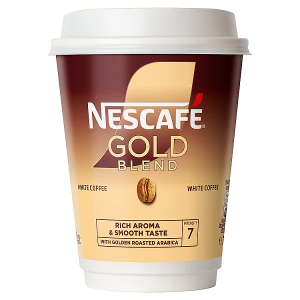 Nescafe & Go - Gold Blend White Coffee - 12oz Foil Sealed