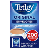 Tetley Tea: Envelope Tea Bags - Individually Wrapped Bags (Box of 200)